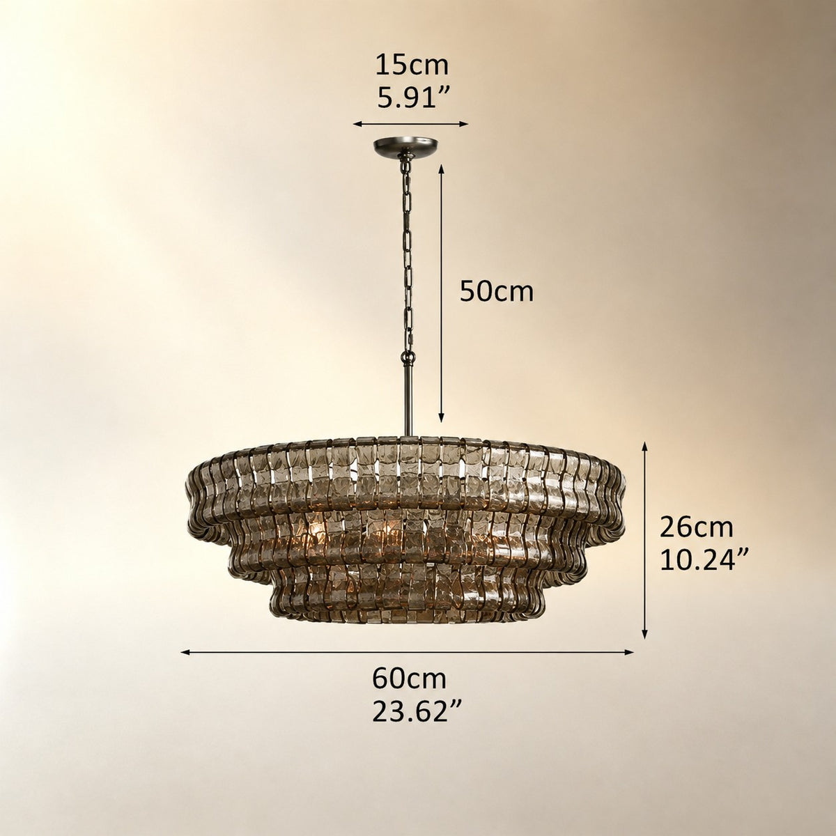Ghiara Round Chandelier