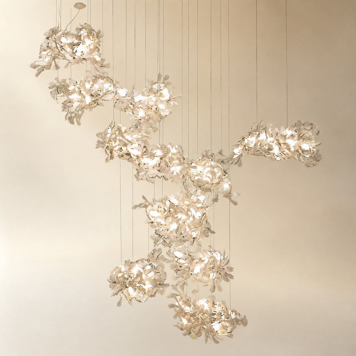 Gingko Combination Chandelier
