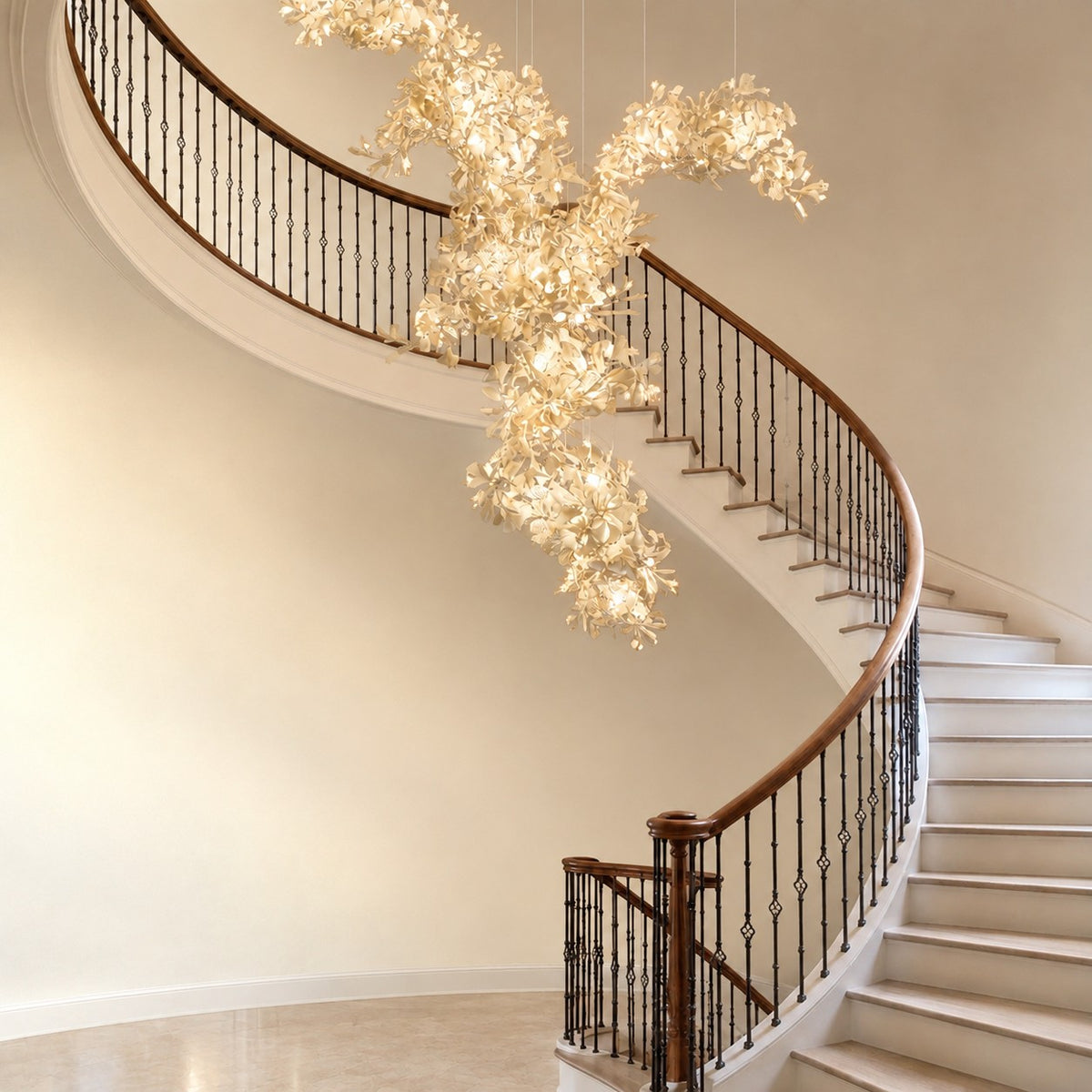 Gingko Combination Chandelier