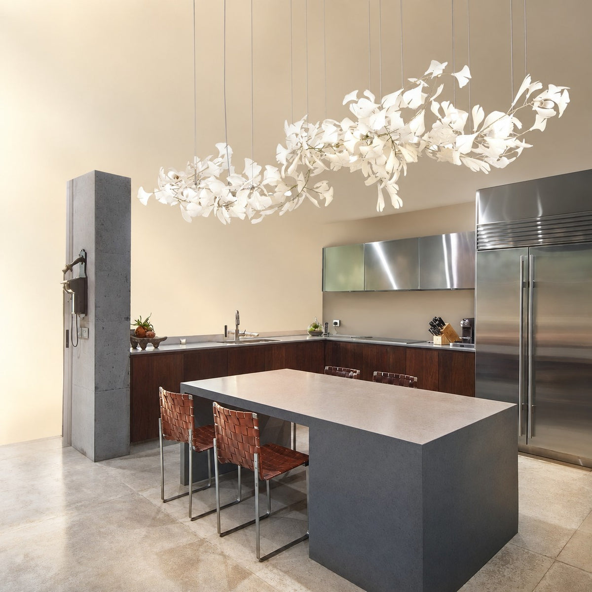 Gingko Leaves Chandelier