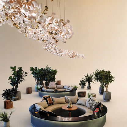 Gingko Leaves Chandelier