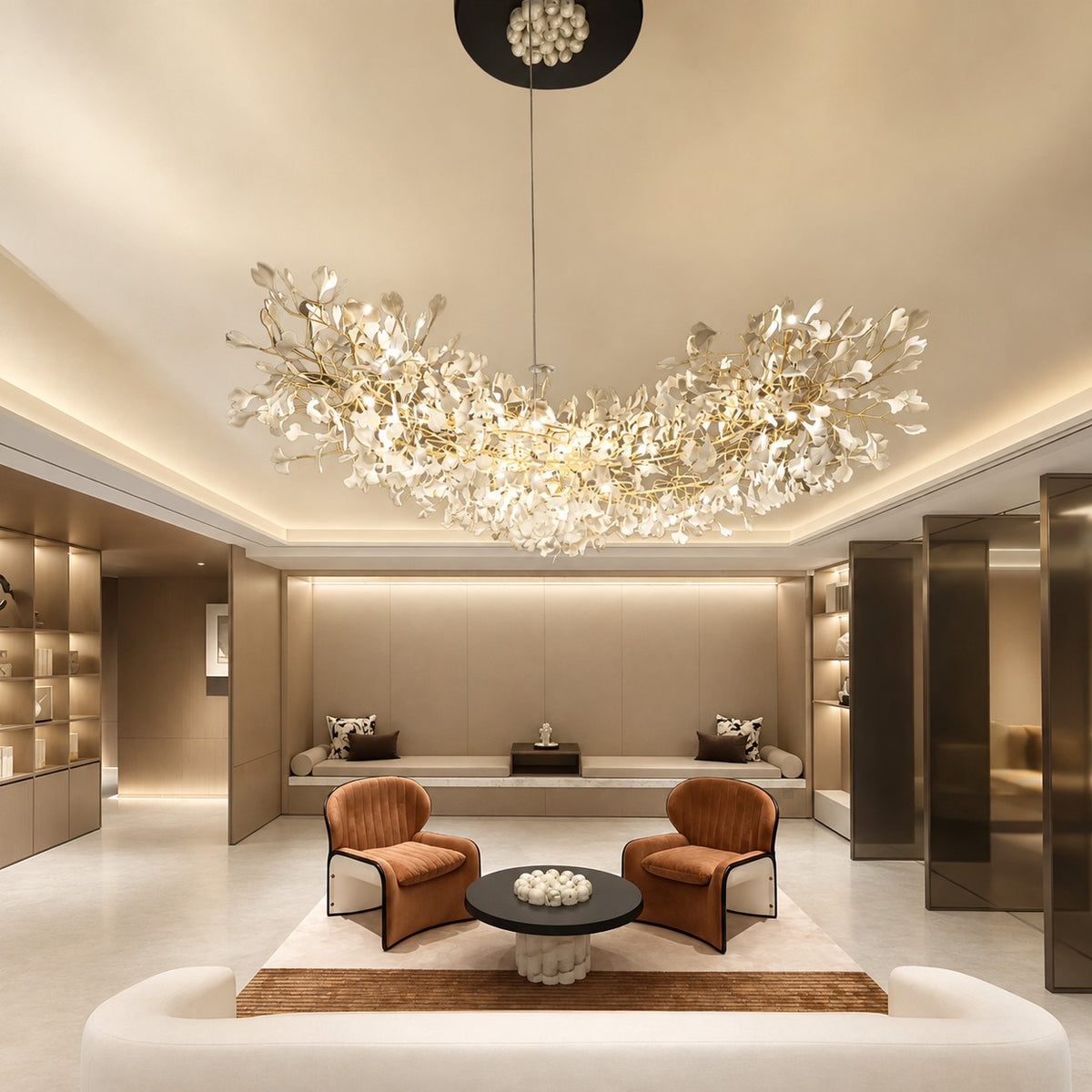 Gingko Leaves Chandelier