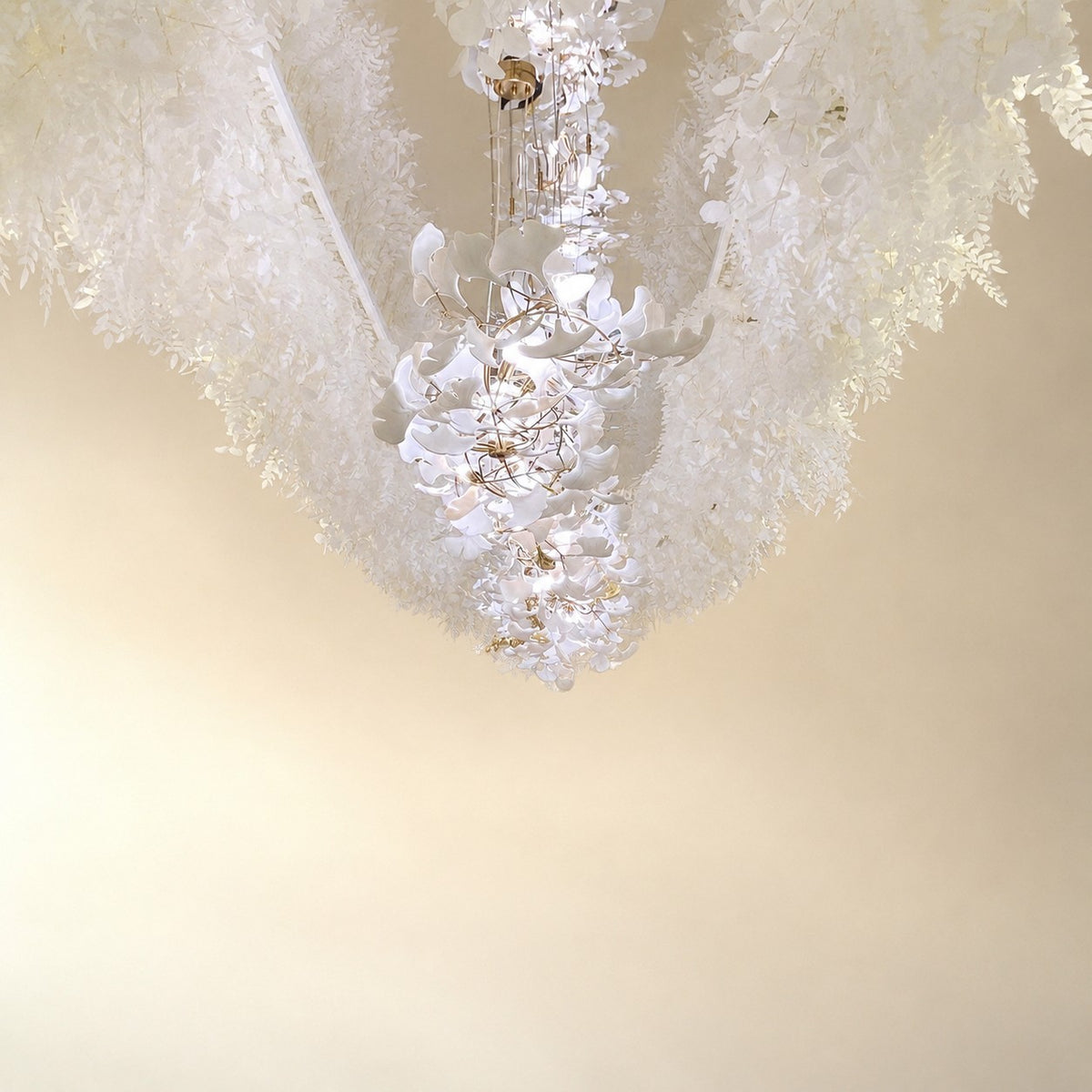 Gingko Leaves Chandelier