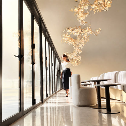 Gingko Leaves Chandelier