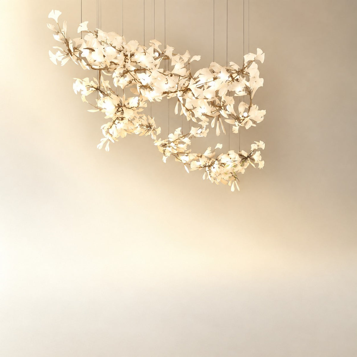 Gingko Leaves Chandelier