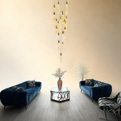 Glacier Bubble Crystal Chandelier