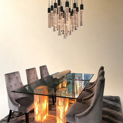 Glacier Bubble Crystal Chandelier