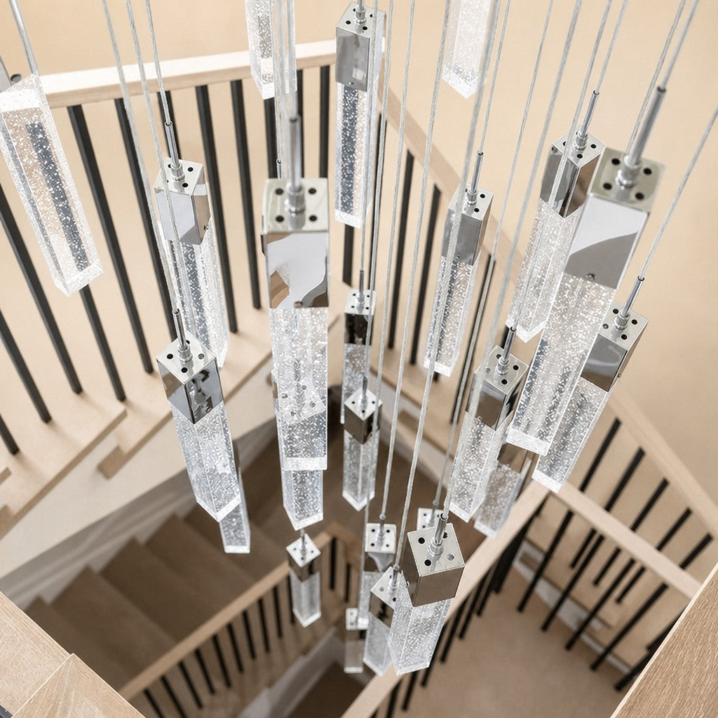 Glacier Bubble Crystal Chandelier