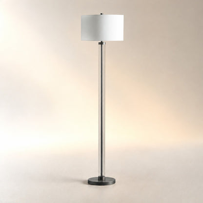 Glass Column Floor Lamp