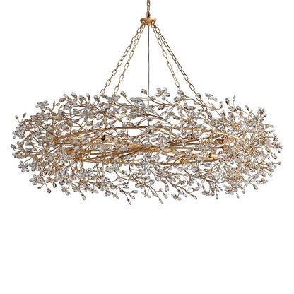 Fiore Crown Chandelier 39" 48" 60"