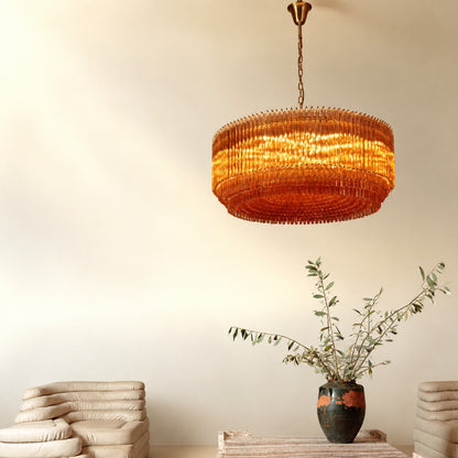 Grande Amaro Drum Chandelier