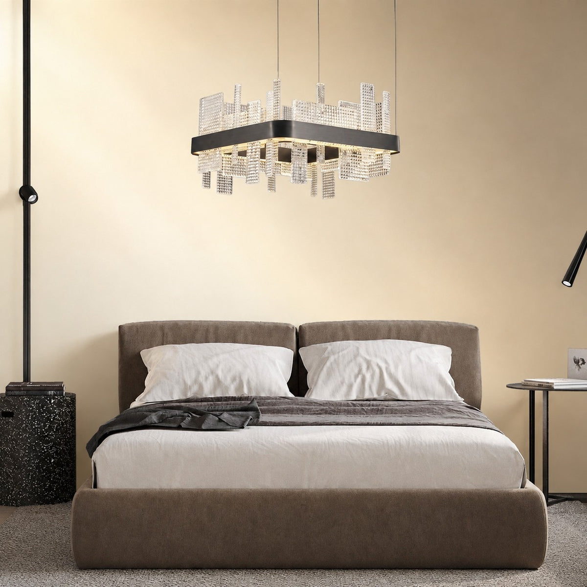 Grior Glass Pendant Light 19.7"