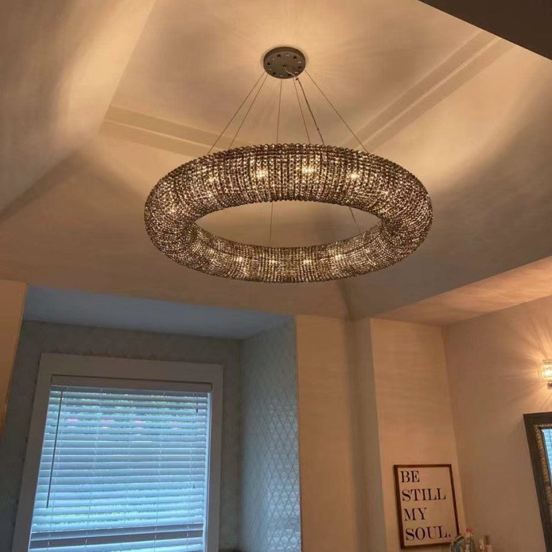 Cannoli Round Chandelier 59"