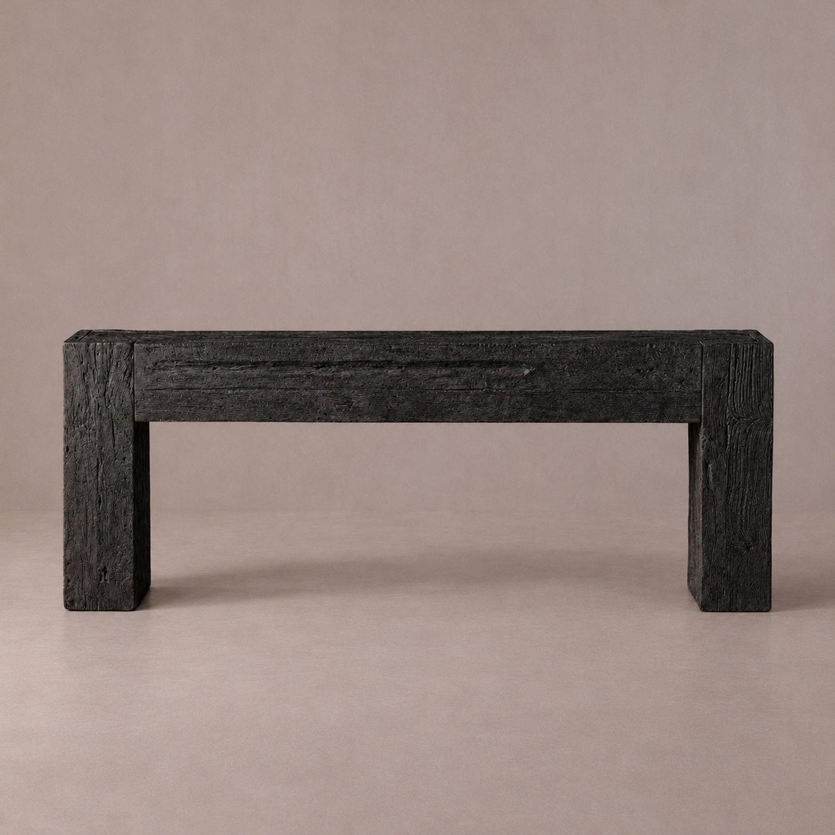 Happyarcadian Reclaimed Teak Wood Console Table