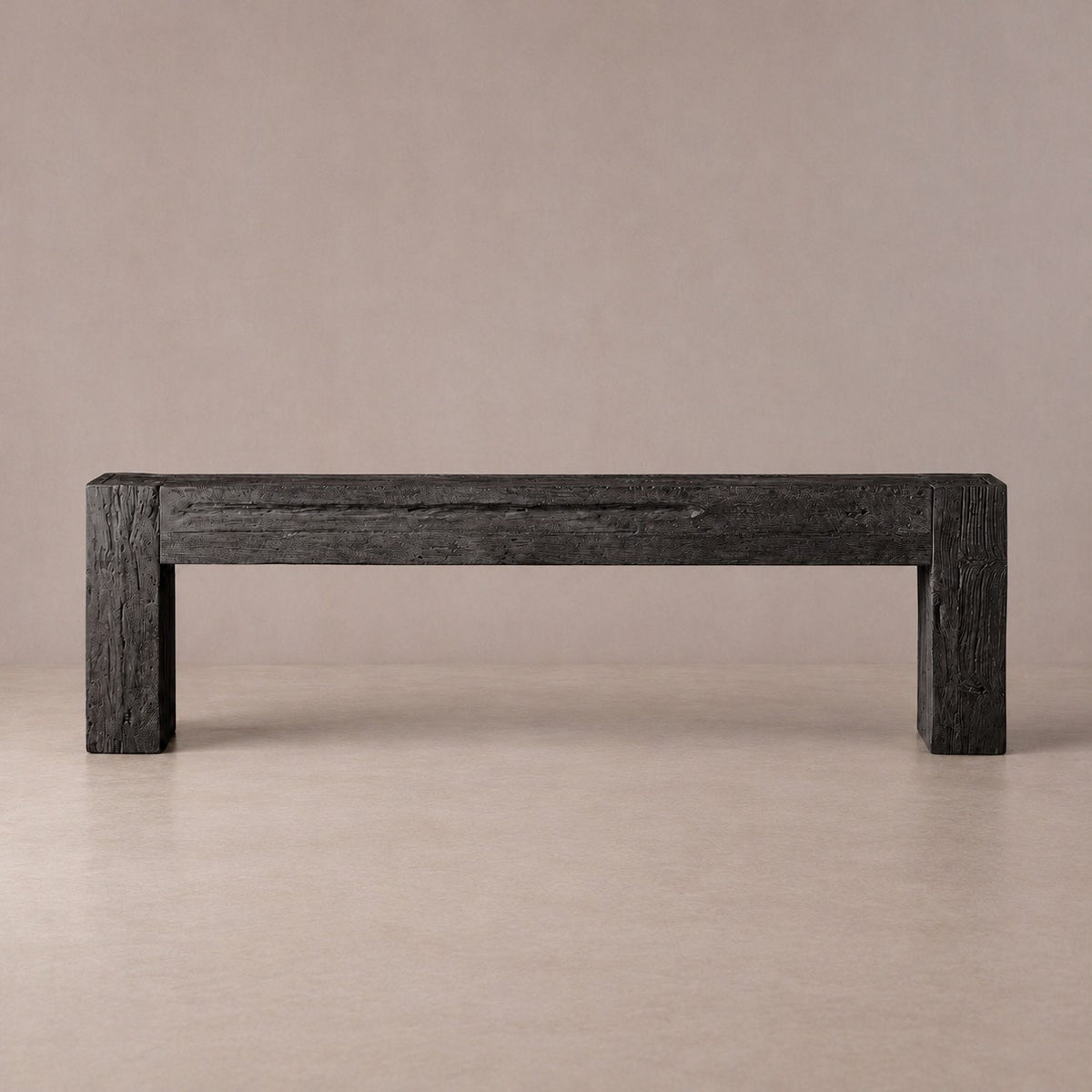 Happyarcadian Reclaimed Teak Wood Console Table