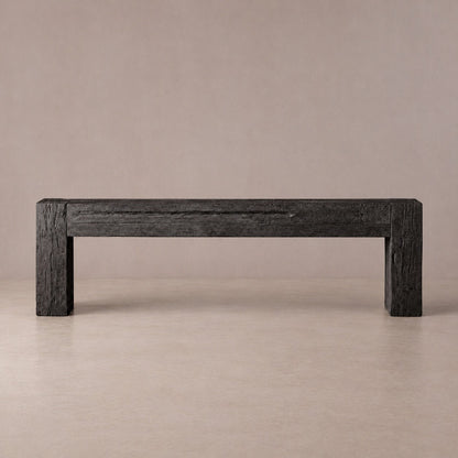 Happyarcadian Reclaimed Teak Wood Console Table