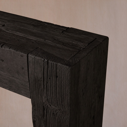Happyarcadian Reclaimed Teak Wood Console Table