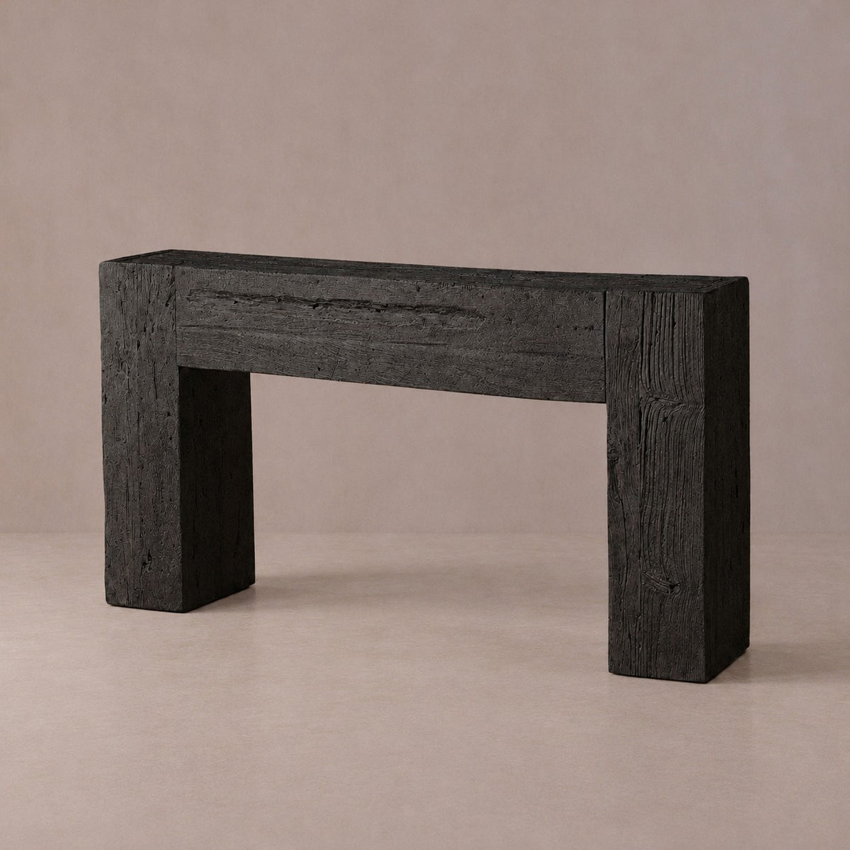 Happyarcadian Reclaimed Teak Wood Console Table
