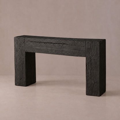 Happyarcadian Reclaimed Teak Wood Console Table