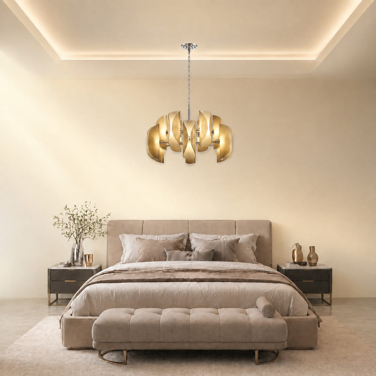 Ilyor Living Room Chandelier Modern 31"