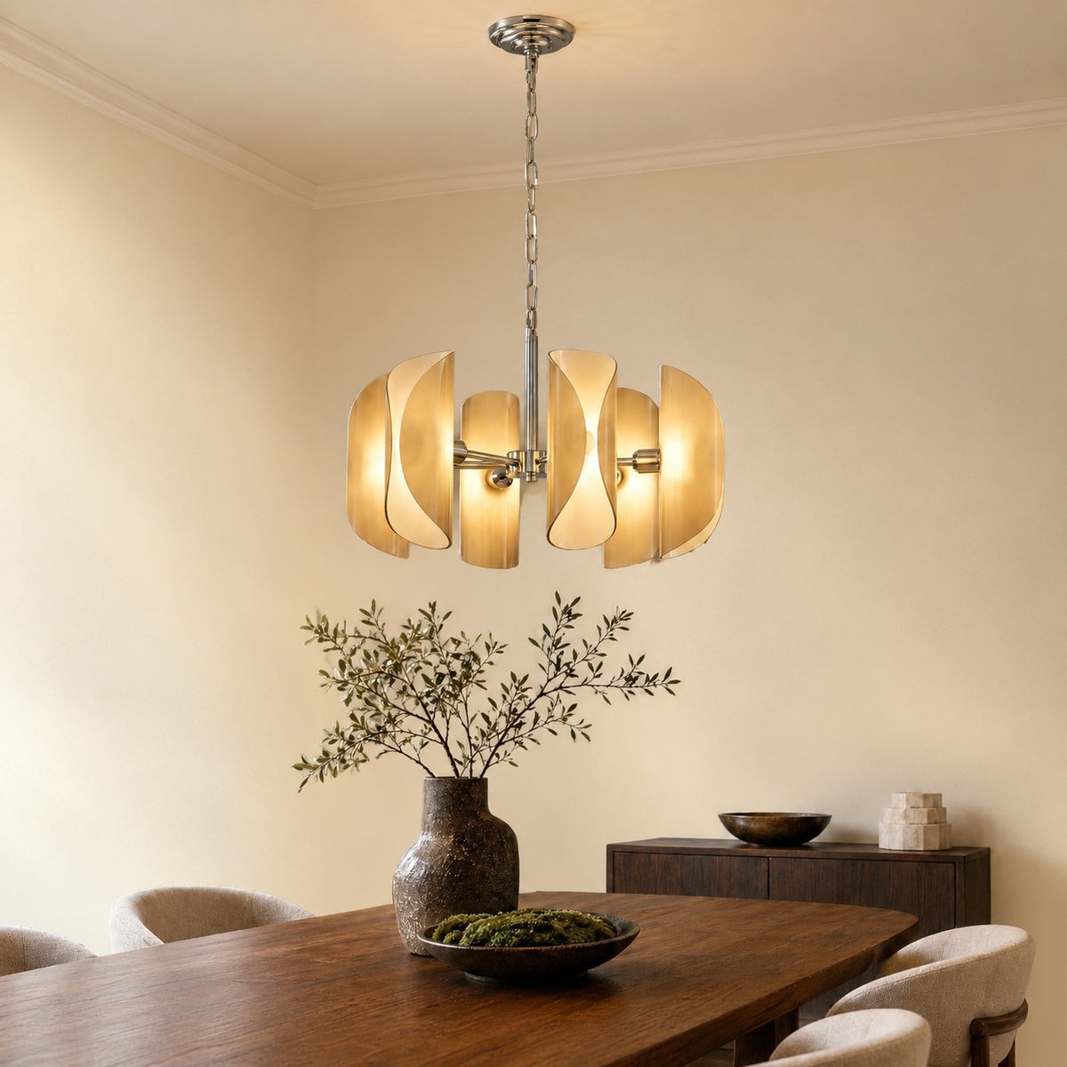 Ilyor Living Room Chandelier Modern 31"