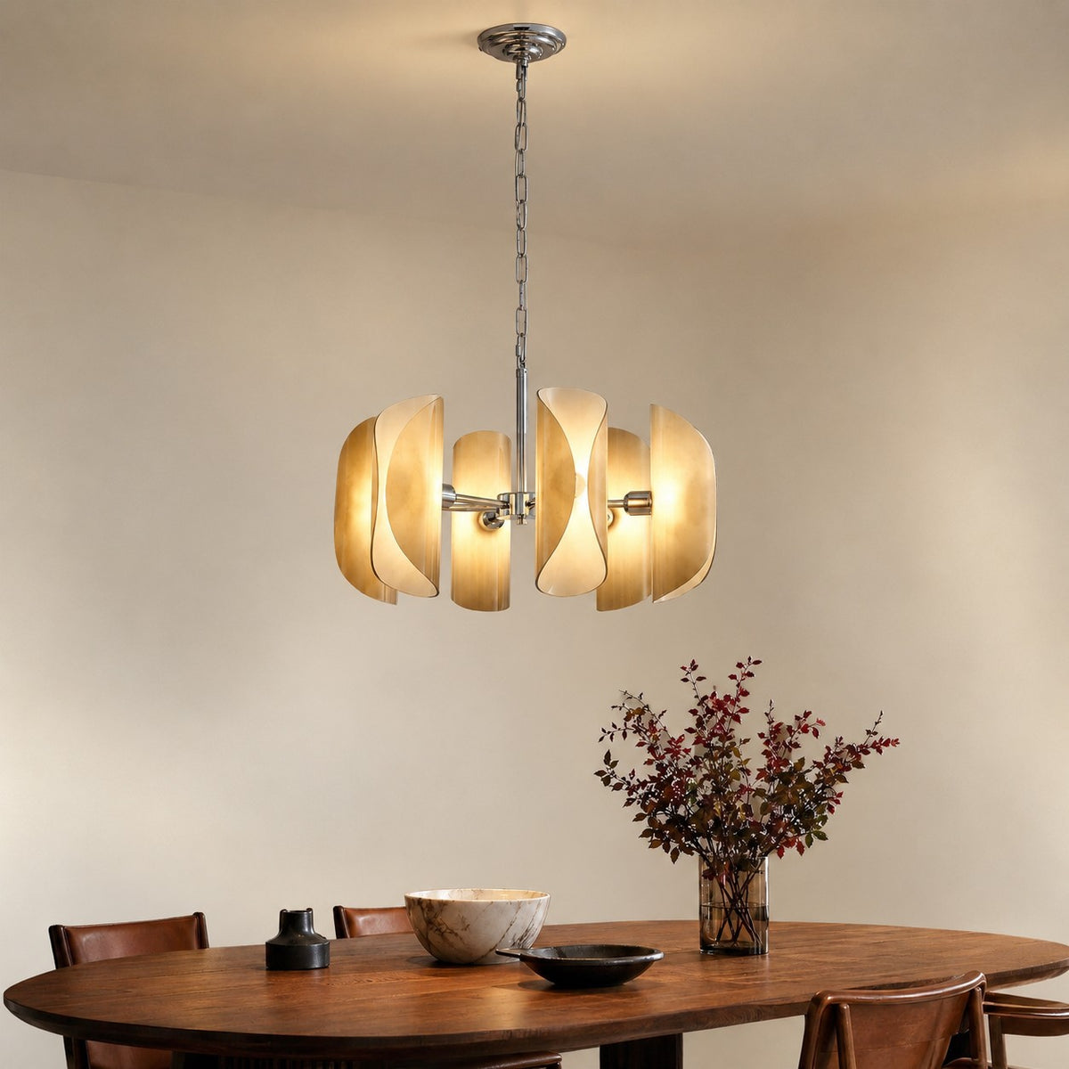 Ilyor Living Room Chandelier Modern 31"