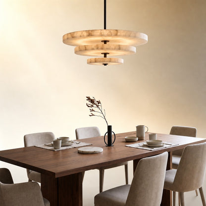 Ice Queen Alabaster Chandelier