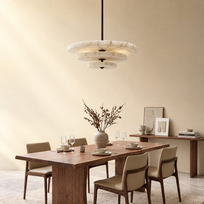 Ice Queen Alabaster Chandelier
