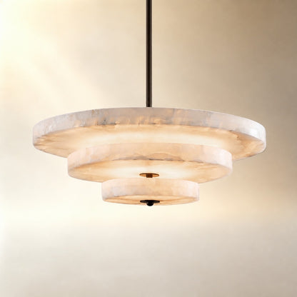Ice Queen Alabaster Chandelier