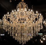 Classic Modern Multi-layers Crystal Chandelier for Staircase/Foyer/Villa