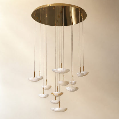 Ilovan Modern Alabaster Pendant Light Fixtures