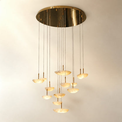 Ilovan Modern Alabaster Pendant Light Fixtures