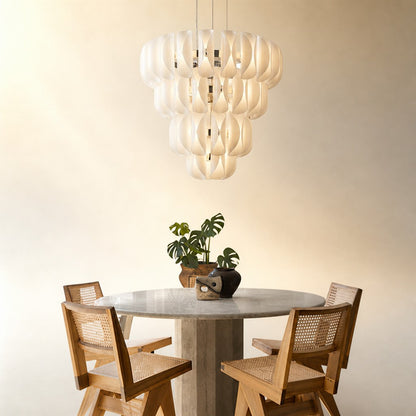 Ilyor Modern Chrome Chandelier 24"