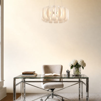 Ilyor Modern Glass Round Chandelier