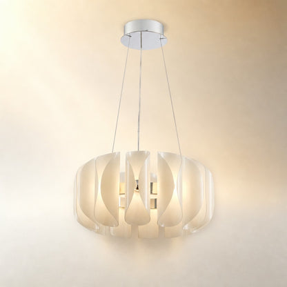 Ilyor Modern Glass Round Chandelier