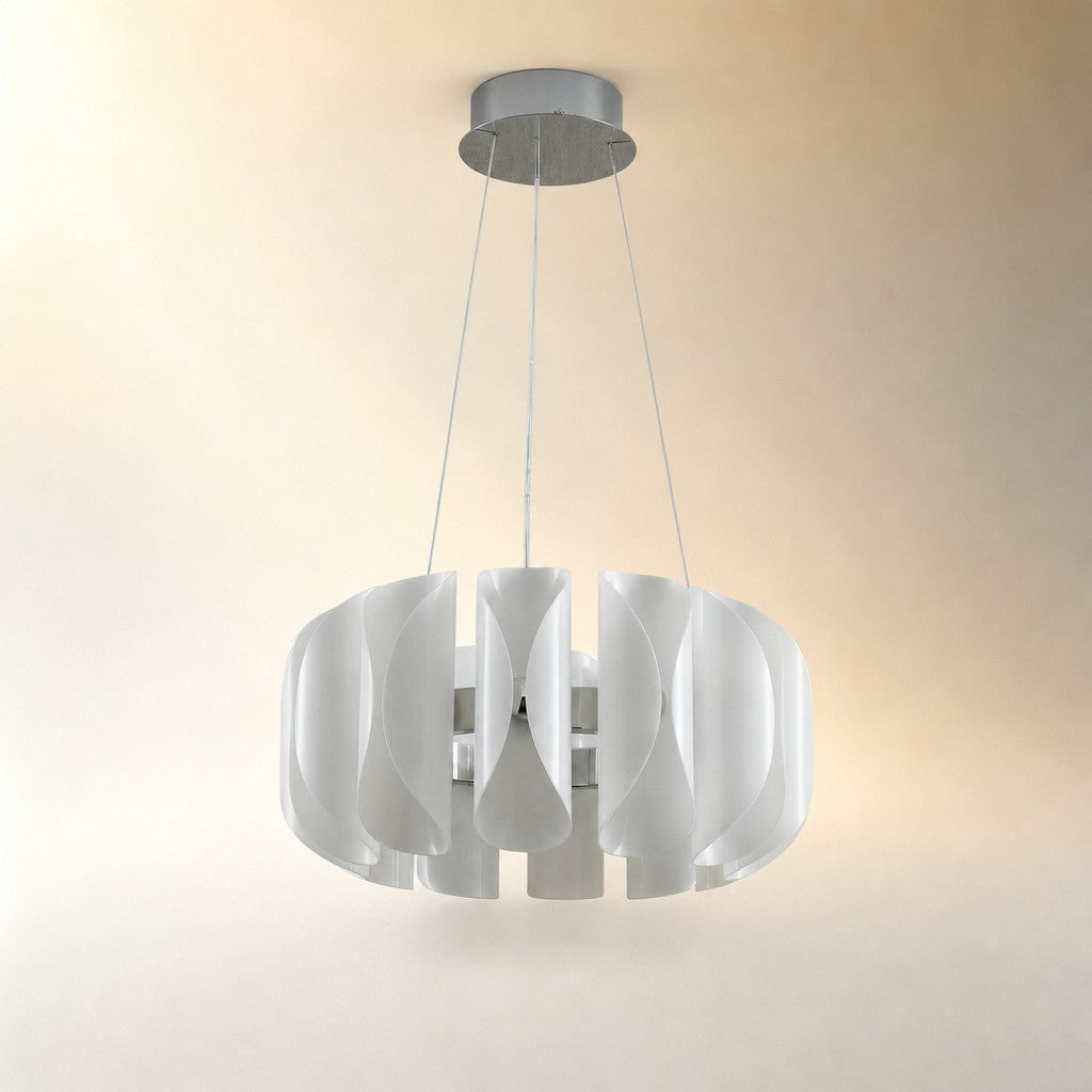 Ilyor Modern Glass Round Chandelier