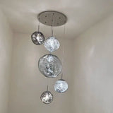 Lava Chandelier Villa Loft Duplex Stairwell Pendant Light