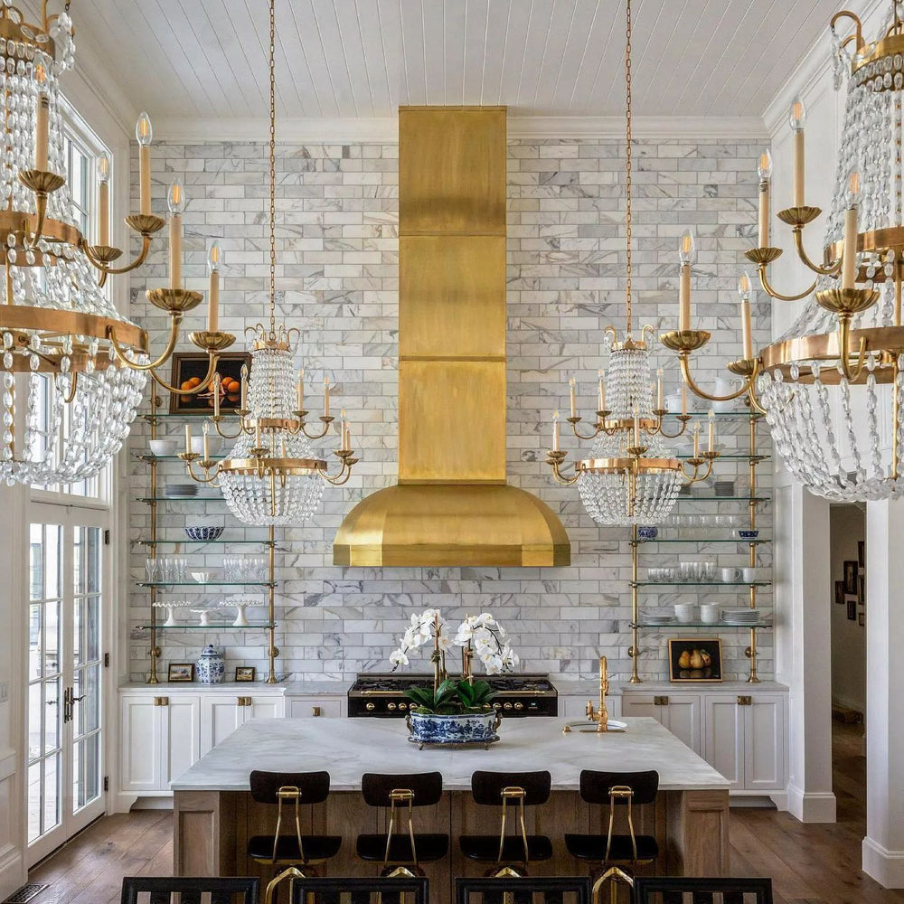 Flear Market Grande Chandelier 39''
