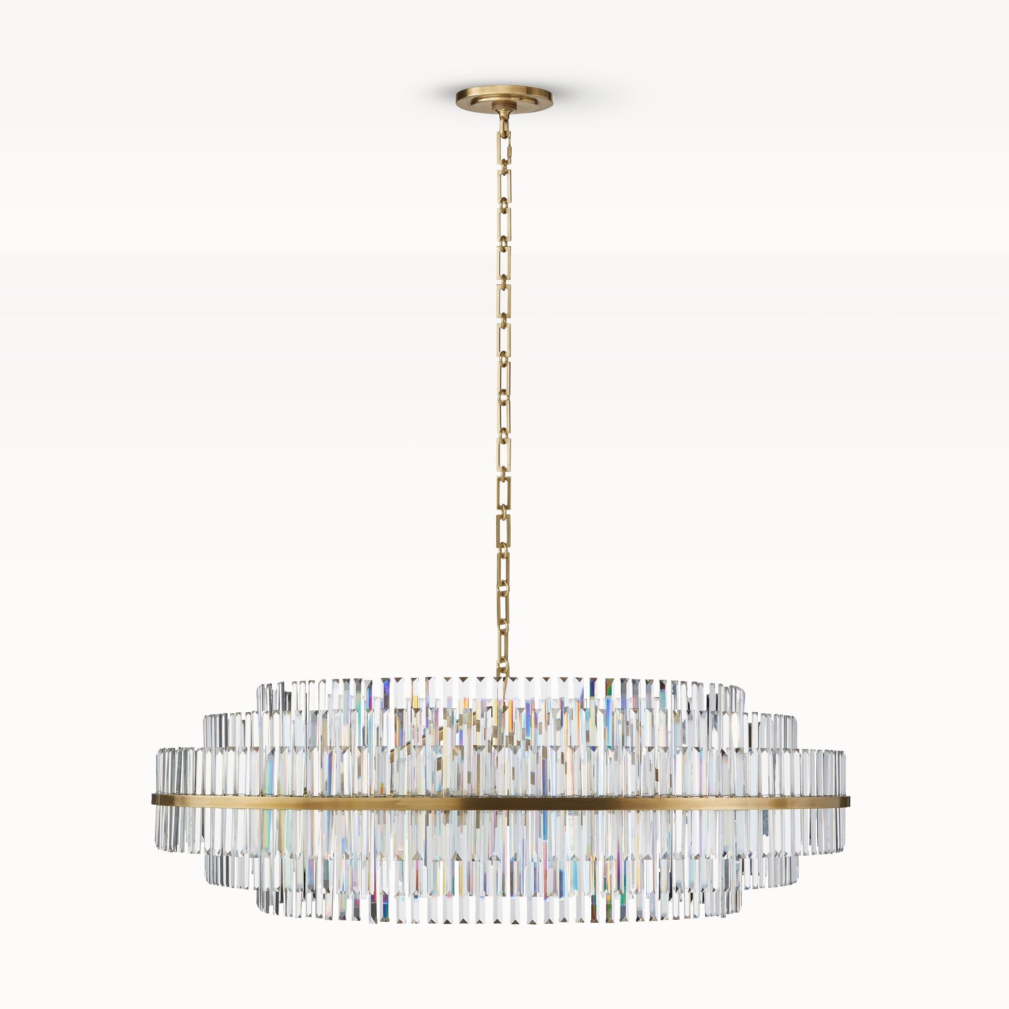 Vienna Round Crystal Chandelier 22"/48"