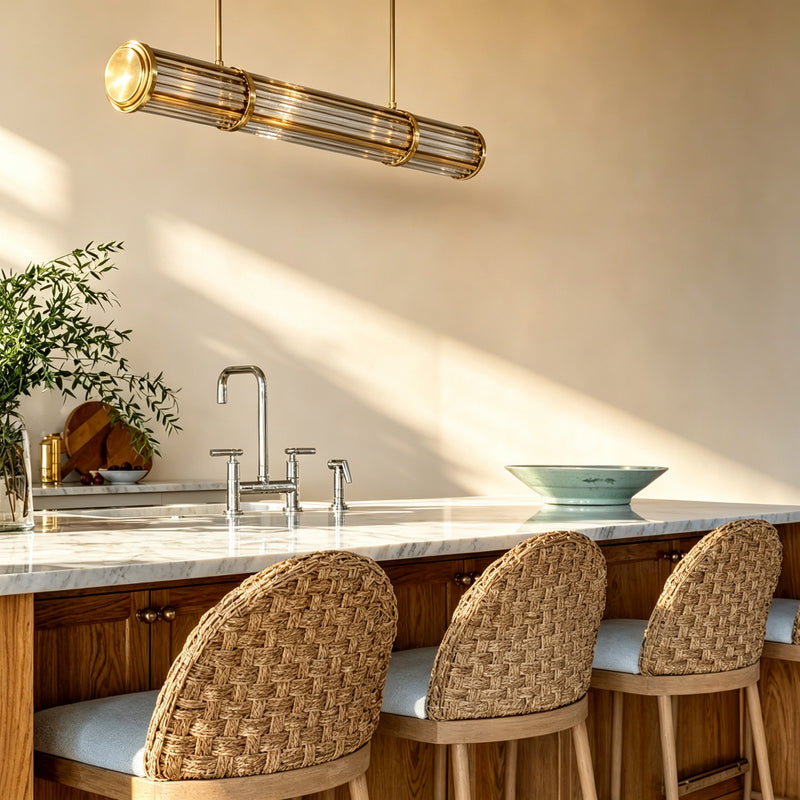 Perren Large Linear Chandelier
