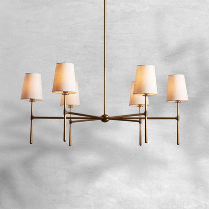Rhodes Round Chandelier 4/6 Light