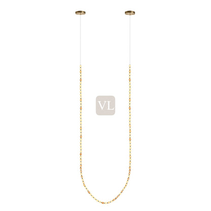 Alabaster Bead LED Pendant Light