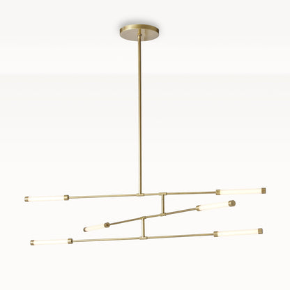 Integrated LED Linear Chandelier 60"