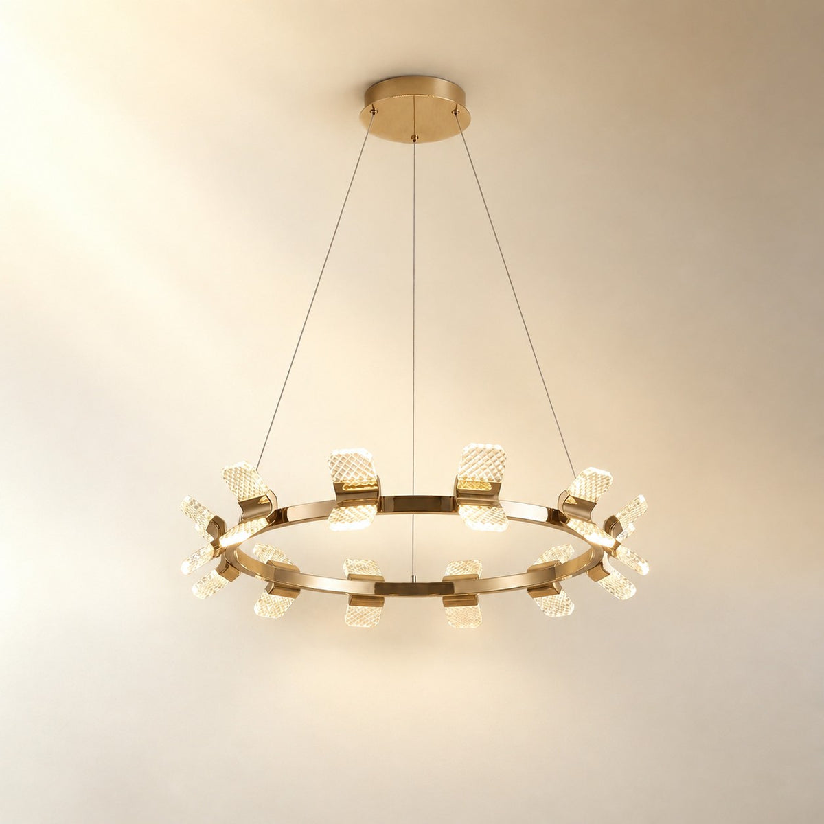 Isadora Modern Ring Chandelier 39"