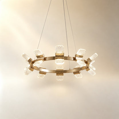 Isadora Modern Ring Chandelier 39"