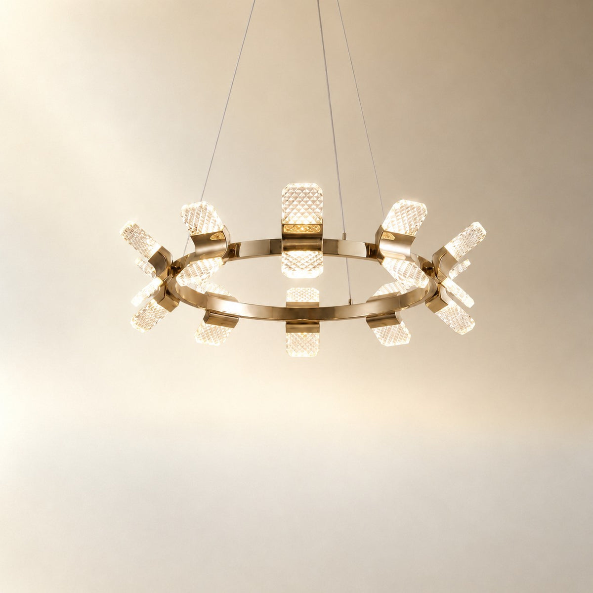 Isadora Modern Ring Chandelier 39"