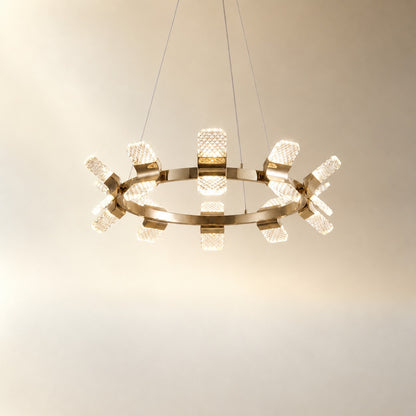 Isadora Modern Ring Chandelier 39"