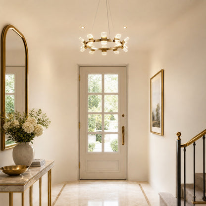 Isadora Modern Ring Chandelier 39"