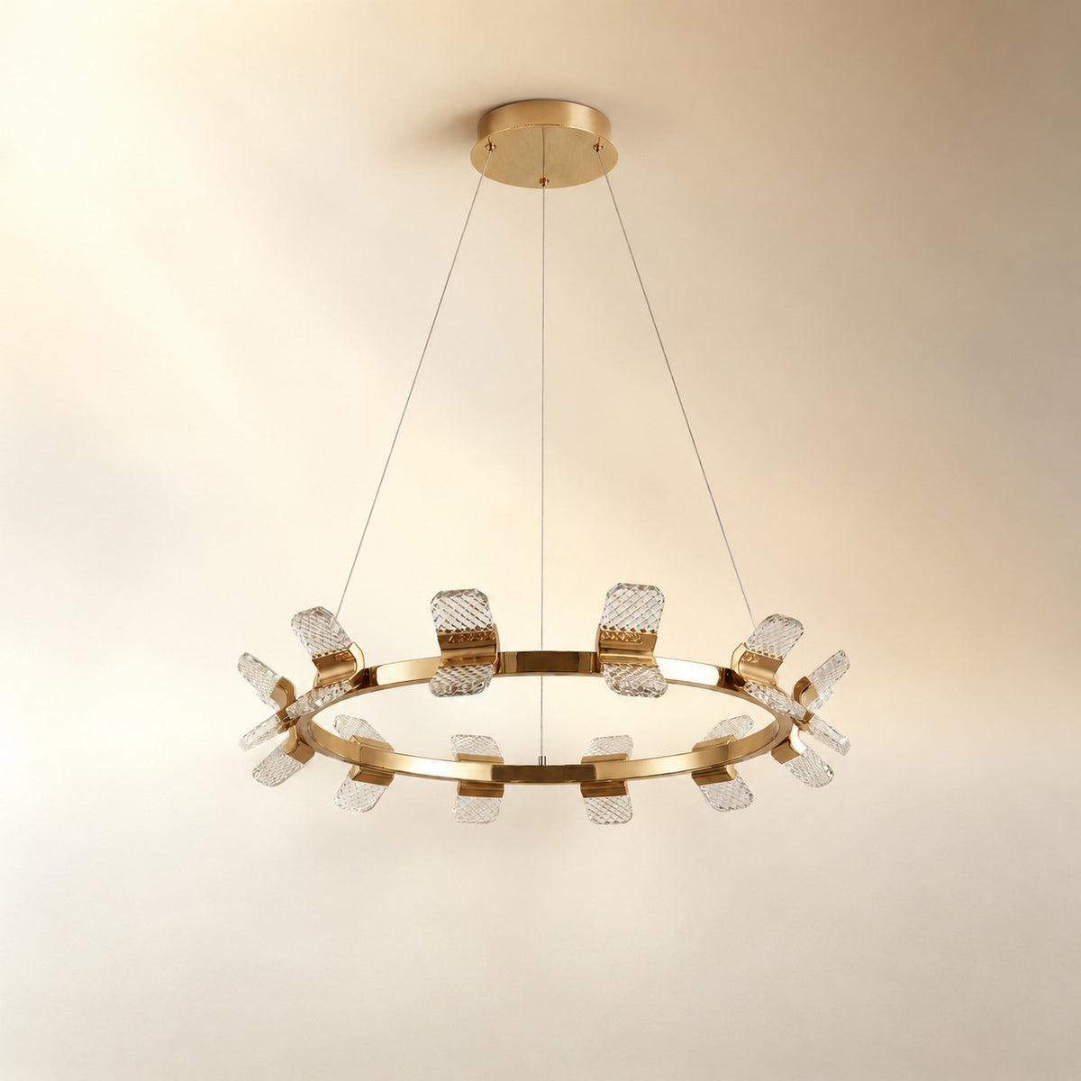 Isadora Modern Ring Chandelier 39"