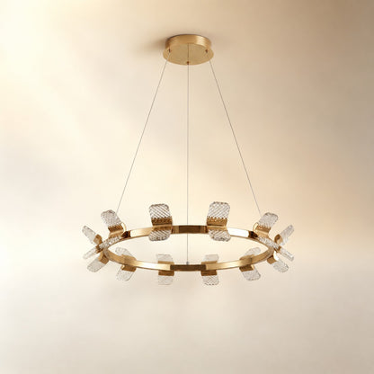 Isadora Modern Ring Chandelier 39"